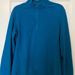 REI Co-op Blue 1/4 Zip Fleece Pullover